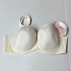 Cacique Balconette Smooth Cream Bra 44DD or 44E